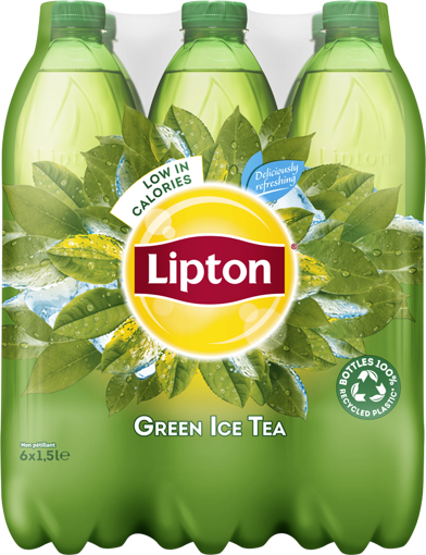 Image de LIPTON ICE TEA GREEN 6X1,5L NB PET
