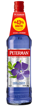 VIOLET JENEVER 70CL + 43% GRATIS Afbeeldingen van VIOLET JENEVER 70CL + 43% GRATIS