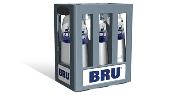 BRU NIET BRUIS 6X1L GLAS Afbeeldingen van BRU NIET BRUIS 6X1L GLAS