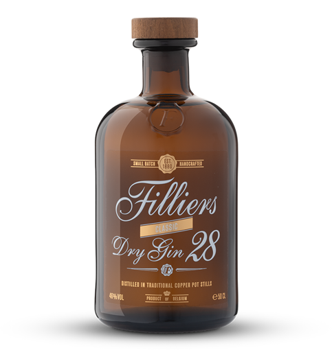 Image de FILLIERS DRY GIN 28 CLASSIC 46% 50 CL