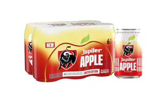 Afbeeldingen van JUPILER APPLE BLIK 6x33CL